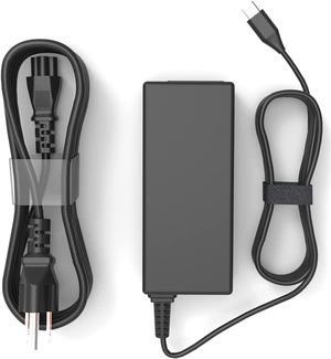 45W USB C Type C Laptop Charger for HP Chromebook X360 14-CA 11-AE:14-ca051wm 11-ae001tu Chromebook 13 14 14A 11 11A G6 G7 G8 EE Spectre x360 Elite x2 l43407-001 918337-001 AC Power Adapter Supply