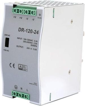 AC/DC Low Consumption 24V Power Supply 100~240V Din Rail Safe Pulse Width Modulation Switching Power Supply for Electronic