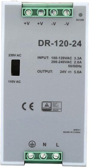 AC/DC 24V Power Supply Low Consumption Switching Power Supply Pulse Width Modulation 100~240V for Electronic