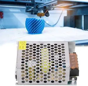 Switch Power Supply, Multipurpose LED Durable Power Supply Adapter, Professional for Industrial Automation 3D Printer LED Display CCTV(S-60-12 (small) (12V/5A/60W) AC100-240V, Transl)