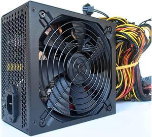 1600W 1800W 2000W Mining Power Supply Modular Mining PC Power PSU Supports 6/8 GPU Rig for ETH Bitcoin Ethereum Miner (Multiple 1600W PSU for 6GPU)