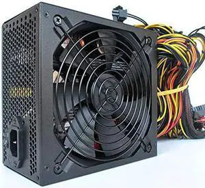 Xianxiang 1800W Mining Power Supply, Modular Mining PC Power with Auto-Thermally Controlled Fan Supply, Supports 8 GPU ETH Rig Ethereum Miner 110V-240V Power Supply Mining Machine 160V-240V