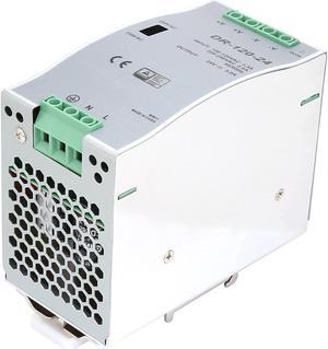 Switching Power Supply, 24V 5A 120W Single Output Rail Switching Power Supply for 35mm Guide Rail Installation