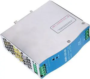 01 02 015 Switching Power, in Rail Switching Power Supply Exquisite Workmanship Short Circuit Protection Aluminum Alloy Material Overload Protection for Industrial PLC
