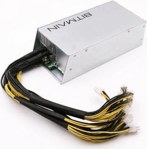 Bitcoin Miner APW7 110V- 1000W Antminer 220V-1800W Power Supply 10-pin Connect Bitmain Power Supply,Power Supply for Antminer L3+ for Bitcoin Mining Hardware,110V-220V