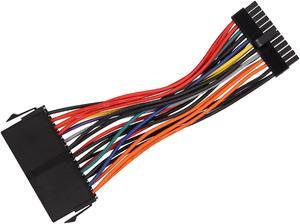 24 Pin PSU ATX Extension Cable, 24 Pin Female to Mini 24 Pin Male ATX Power Supply Cable for Dell Optiplex 780 980 760 960