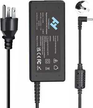 65W Laptop Charger AC Adapter Fit for Acer Chromebook N19h1 N20c5 11 14 15 R11 CB3-431 CB3-532 A13-045N2A C731 C738T CB5-132T CB3-531 CB3-131 C720 N16Q13 PA-1450-26 Swift Spin 1 3 5 Power Cord