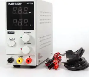 30V 10A LED Display Adjustable Switching Regulator DC Power Supply LW-K3010D Laptop Repair Rework 110v - 220v