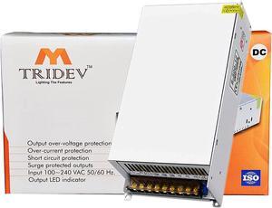 MY TRIDEV 24V 20A 480W DC Switching Power Supply (SMPS) Universal Regulated Switching Power Supply 110/220VAC-DC24V for CCTV, Radio, Computer Project All Electrical Goods 24volt 20amps 480watts