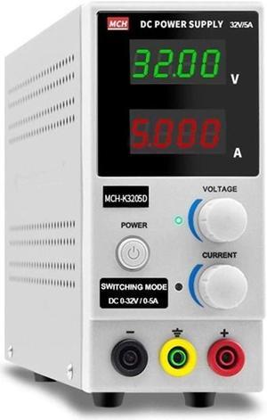 Regulated Power Supply 32V 5A DC Power Supply Adjustable 160W Large Power Mobile Phone Repair Power Supply Provide Current (Size : 110V)
