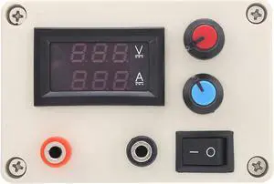 Tgoon Adjustable Power Regulator, ABS System Power Consumption Output Current Power Supply Module for Computer Maintenance 5a