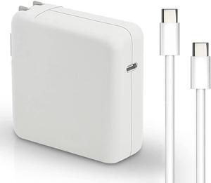 Replacement Charger for MacBook Pro, 61W USB-C to USB-C Ac Adapter Power Charger for Mac Book Pro 12 inch 13 inch
