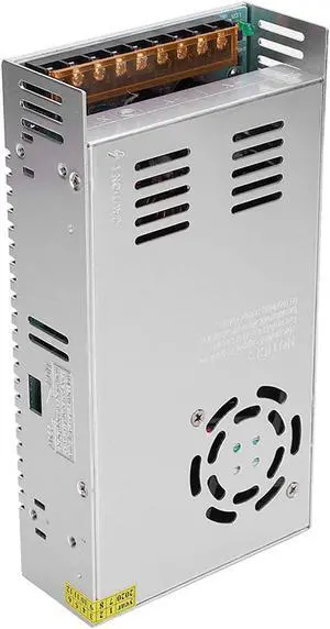 Aluminum Alloy Switch Power Supply Driver for Computer Engineering(S-600-24 (24V/25A/600W) AC110/220V±15%, pink)