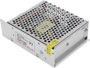LED Strip Light Driver, Stable Protection Function Aluminum Alloy Switch Power Supply Driver for LED Display CCTV for Radio Computer Engineering(S-100-24 (24V/4.2A/100W) AC100-240V)