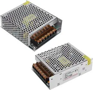 Switching Power Supply Transformer Driver, Switch Power Supply Driver Adapter Reliable High Efficiency for LED Display CCTV for Radio Computer Engineering(S-100-24 (24V/4.2A/100W) AC100-240V)
