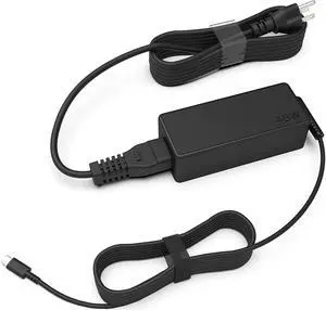 45W USB C Laptop Charger-Replacement for Lenovo Chromebook 100e 300e S330 C340 S340 C300 500e Series, Thinkpad T480 T480s T580 T580s E480 E580 Yoga C630 720s 720 910 630 Type C Power Cord Supply