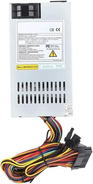 Felenny Small Power Supply 1U Power Supply POS Power Supply for Desktop Computer POS Machine FSP180-50PLA AC 220V
