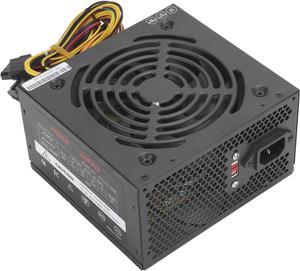250W Power Supply, Modular Power Supply Fully Modular PC Power Supply with 115/230V Manual Switching Voltage, Desktop Computer Parts Accessories ATX-250W Adjustable (Black)