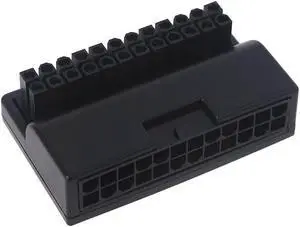 Kingjinglo 24pin Graphics Card Steering Connector DIY Computer Accessories Wiring Computer Motherboard Power Supply 90 Degree 90 Degree Cable Kingjinglo 24pin Graphics Card Steering Connector DIY Computer Accessories Wiring Computer Motherboard Power Supply 90 Degree 90 Degree Cable