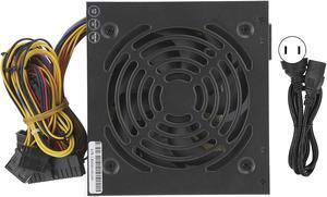 ATX-250W PC Power Supply, 250W Desktop Computer Parts Accessories Adjustable 115/230V, Easy and Effective Installation.(US)