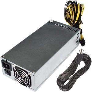 Miner Power Supply PSU 1800w 2U Modular PSU 100V-240V Input 10x6Pin for S9 or L3+ or Z9 Mini or D3 w