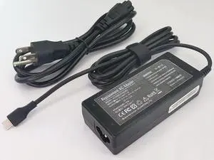 65W 45W USB Type C Laptop Charger for Lenovo Chromebook?100e 300e 500e Thinkpad T480 E490 P52s Replacement AC Adapter HP X360 14-CA021NR DELL Latitude 7390 Laptop Power Supply for Asus C213S C213SA