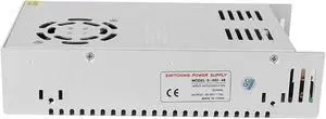 DC 48V Switch Power Supply Driver Display,for CCTV Radio, Computer Project, LED Strip Lights, 3DPrinter(S-480-48AC110/220V)
