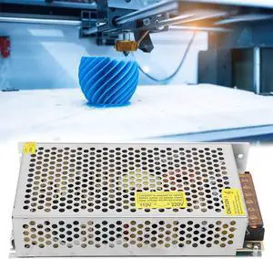 Switch Power Supply, Multipurpose LED Durable Power Supply Adapter, Professional for Industrial Automation 3D Printer LED Display CCTV(S-180-12 (12V/15A/180W) AC110/220V±15%, pink)
