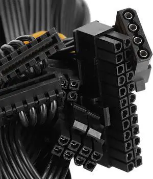 Power Supply, Durable Low Noise 14CM Power Supply Module, Strong Office Home for Desktop Computer(#1)