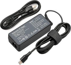 45W USB C Laptop Charger for Lenovo Yoga C930 C940 720 730 730 720-13IKB 730-13ikb 910-13 910-13IKB Chromebook c330 S330 100e ThinkPad X1 X380 T480 T480s E480 4x20m26268 GX20M33579 Type C Power Supply
