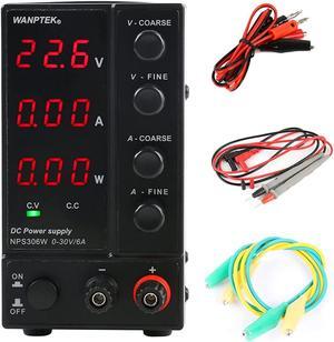 Adjustable Power Supply NPS306W 605W 3010W 1203W Adjustable Mini Digital DC Switching Power Supply with Power Display 30V 6A 5A 60V 120V 1A 220V (Color : NPS605W)