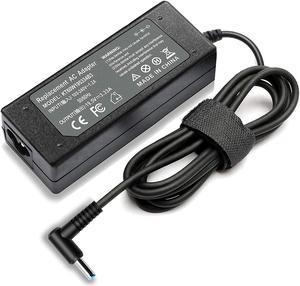 65W Laptop Charger for HP Stream 13 11 14 Envy x360 x2 13 15 M6 probook 640 650 G2 430 440 450 G3 G4 Lenovo Ideapad 110 120s 130s 310 320 330 510 520 530s 710s Adapter Power Supply Cord45mmx30mm