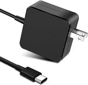 Tancold 61W USB-C Charger, Type-C PD Power Adapter, Replaces MacBook Pro, Compatible with Samsung, Nexus, Lenovo, ASUS, Acer Chromebook, Spectre, HP, Dell Latitude and Other laptops or Smartphones