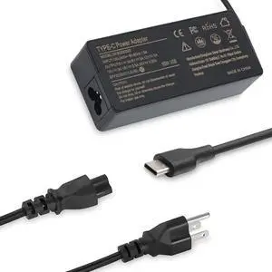 65W&45W USB C Type C AC Adapter Charger Compatible with Lenovo Chromebook C330 S330 300e,720s C630 730S S730 920 C930 ThinkPad T480 T570 T580s T590 T495 E490 L580 X280 X380 X390 X395 Laptop Power Cord