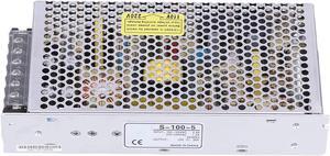 Switching Power Supply AC 100-220V to DC 12V/20V/24V Quick Heat Dissipation 3 Models DC Adapter for Computer Project Monitor Camera AC to DC Power Supply(S-100-5)