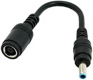 Power Charger Converter DC Cable Adapter for HP Envy TouchSmart 15 17 Laptop Charger Plug DC 7.4mm Female to 4.5mm pin Male