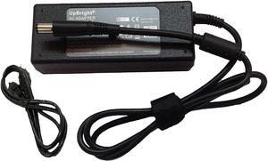 UpBright 18.5V 19.5V 65W AC/DC Adapter Compatible with HP 2000 TPN-I108 TPN-L108 ProBook 470 450 440 G0 G1 G2 430 445 455 640 645 650 655 755 745 725 720 EliteBook Folio 9470m 9480m Compaq DV4 DV5 DV6