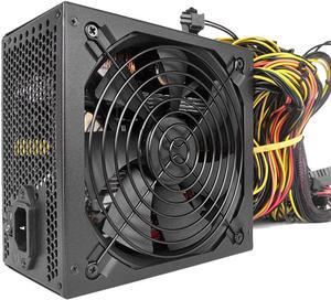 1800W Rated Miner Power Supply 96% High Efficiency AC 180-260V ATX Mining Power Source Support 8 CPU Card Max Up to 2000W