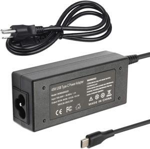 45W USB Type-C Charger Power Adapter for Samsung Chromebook XE310XBA XE350XBA XE510C24 XE513C24 XE520QAB XE521QAB XE525QBB