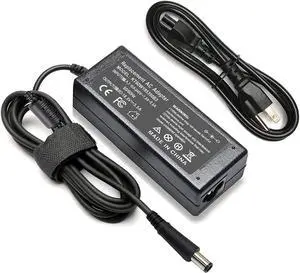 ZAYUPVL 18.5V 3.5A 65W Adapter Charger Compatible with HP 2000-2B09WM 2000-2A20NR Pavilion DV4 DM4 DV5 DV6 DV7 G50, G60, G61, G62(7.4mm 5.0mm)