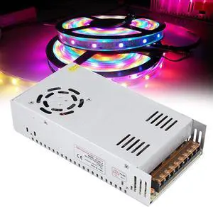 Excellent Power Switching High Insulation Strength Switching Supply Switching Power Supply Electronic Components for Industrial Automation(S-350-5 (5V/70A/350W) AC110/220V±15%, Pink)