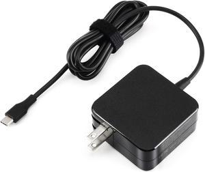 45W Type C Quick Charger for Asus Chromebook C302CA C302C C302 C101PA C101P C101 C213SA C213S C213 C523NA C523N C523 C214MA C214M C223NA C223N C423NA C204MA Flip Laptop Power Supply Adapter Cord