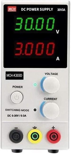 MCH-K303D Adjustable DC Power Supply 3A Mobile Phone Repair Digital Lab (Size : 110V)