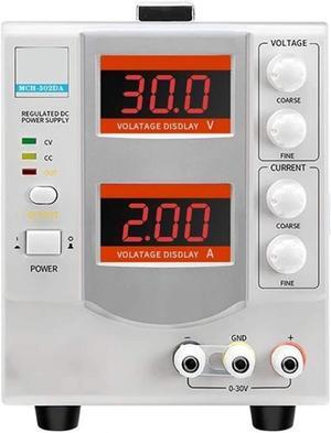 MCH-302DA Power Supply 30V 2A Adjustable Digital DC Switching Power Supply Digital Lab (Size : 220v)