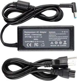 Gomarty 19.5V 3.33A PPP09C Replacement AC Adapter for HP Chromebook 14-q010nr 14-q020nr, Compatible Part Numbers:PA-1650-34HE PPP009A AD9043-022G2 709985-001 710412-001 709985-002 Power Supply