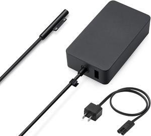 Surface Pro 3 Charger Surface Pro 4 Charger, 36W 12V 2.58A Power Supply Compatible Microsoft Surface Pro 3 Surface Pro 4 i5 i7 Surface Pro 5 Surface Laptop Surface Go 3/2/1