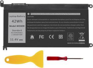 WDX0R WDXOR Notebook Battery for dell Inspiron 15 5565 5567 5568 5578 7560 7570 7579 7569 13 5368 5378 7368 7378 17 5765 5767 5770 Series; fit dell Type 3CRH3 T2JX4 FC92N CYMGM
