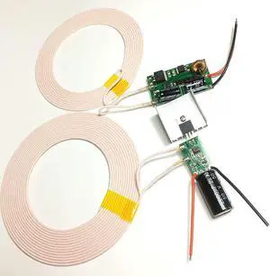 Taidacent 24-36V Input 12V 4A Output Wireless Charging Module Wireless Power Supply Module (12V4A)