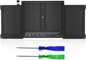 A1466 Battery for MacBook Air 13 inch, POWERWOO Replacement Laptop Battery A1496 A1405 A1377 A1369(Late 2010, Mid 2011, Mid 2012, Mid 2013, Early 2014, Early 2015, 2017) [7200mAh/55Wh/7.6V]
