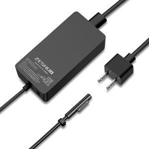 Surface Book 3 Charger, 127W Power Supply AC Adapter for Microsoft Surface Book 3/2, Surface Laptop 4 3 2, Surface Laptop Studio, Surface Pro 8/7+/6/ X/ 5/4/3, Surface Laptop Go /2